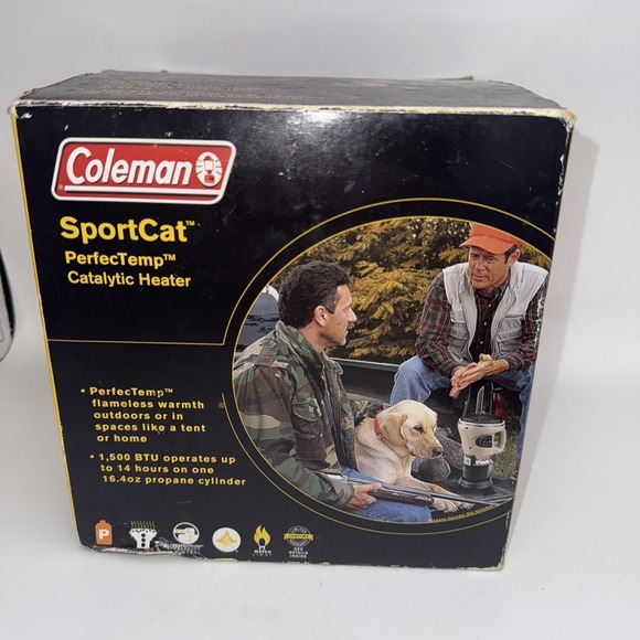Tent Heater Sportcat Propane Heater Radiant Heater Coleman Sport Cat Heater Diy Coleman Propane Tent Heater  Coleman Blackcat Coleman